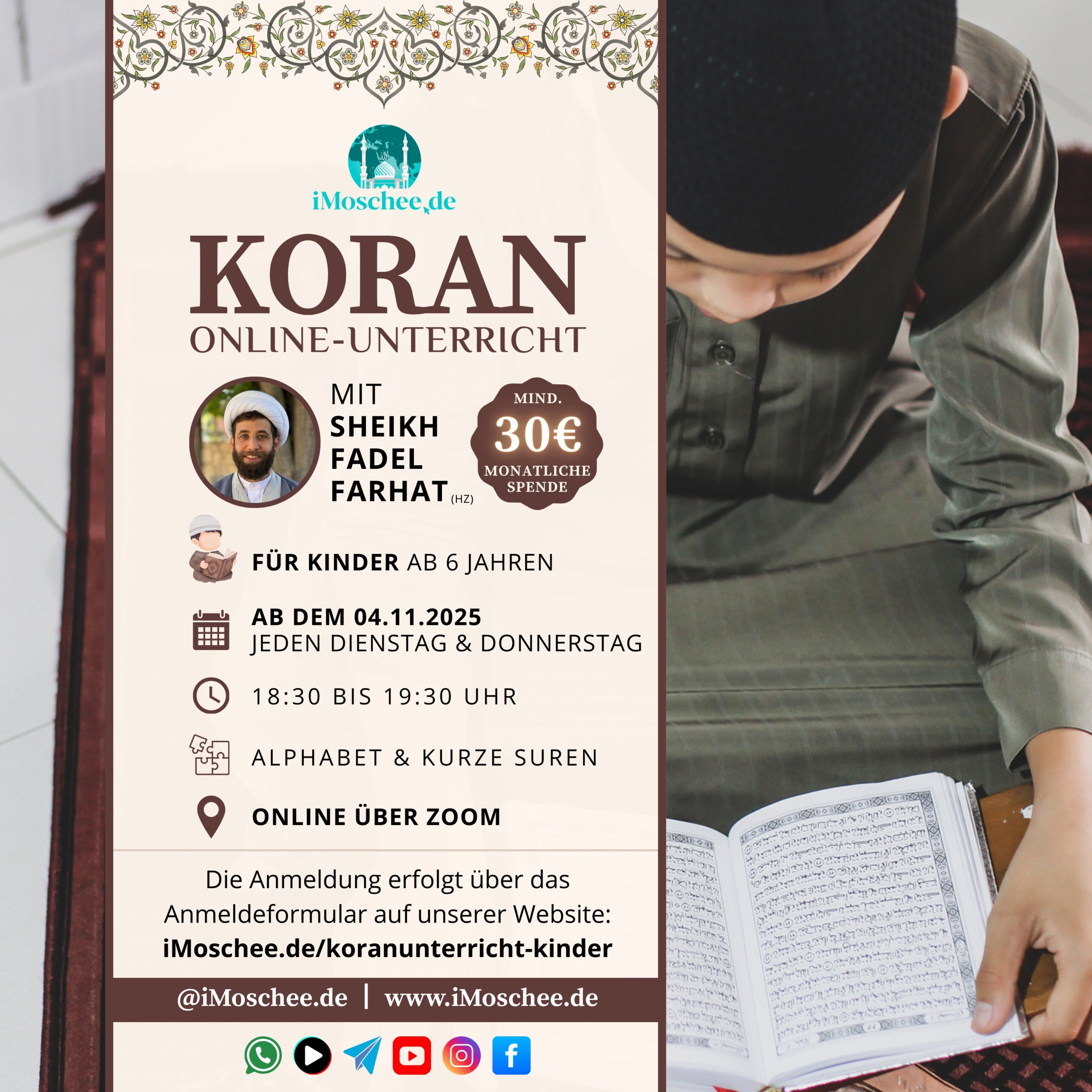 Koran Online-Unterricht-14 Koranunterricht für Kinder