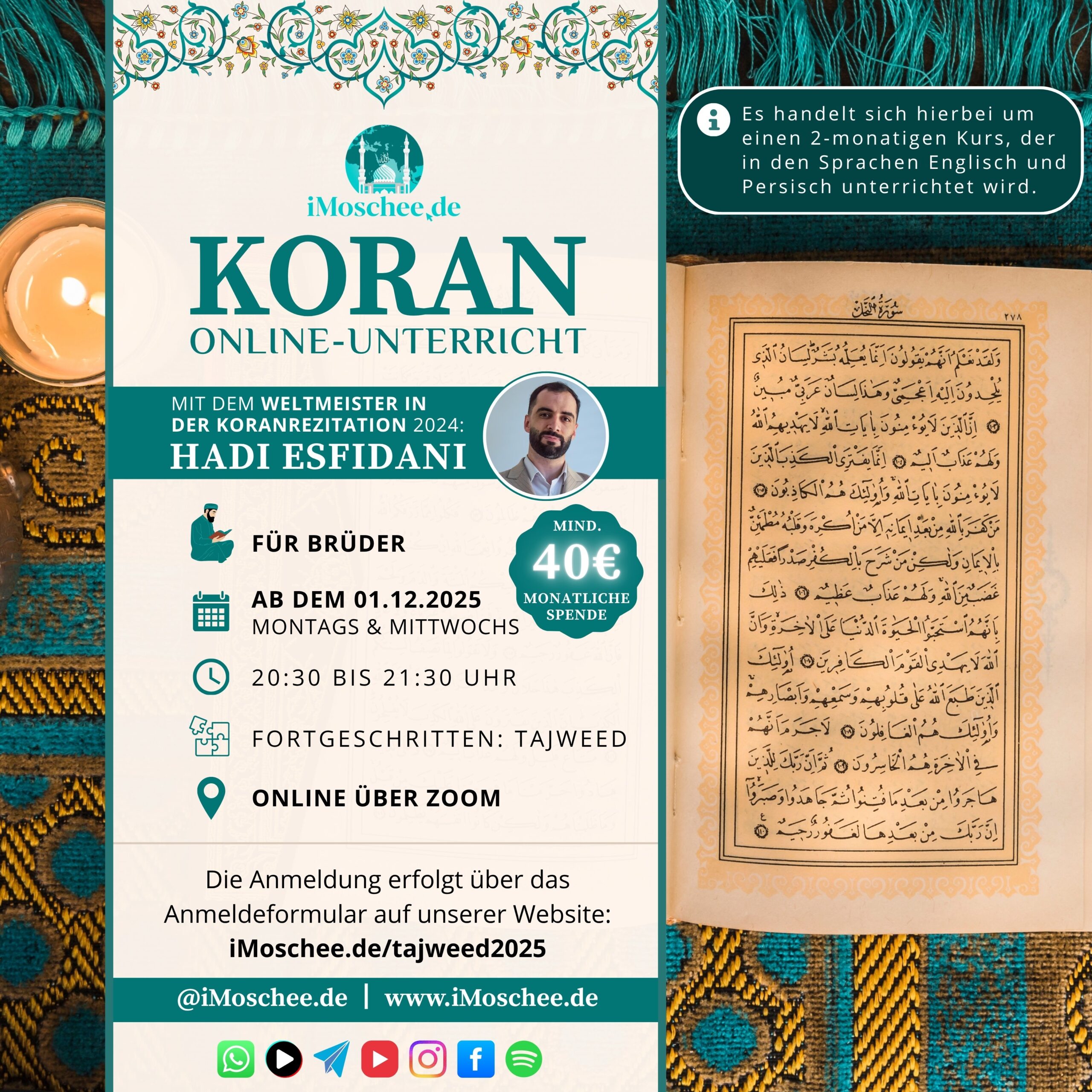 Koranunterricht für Schwestern